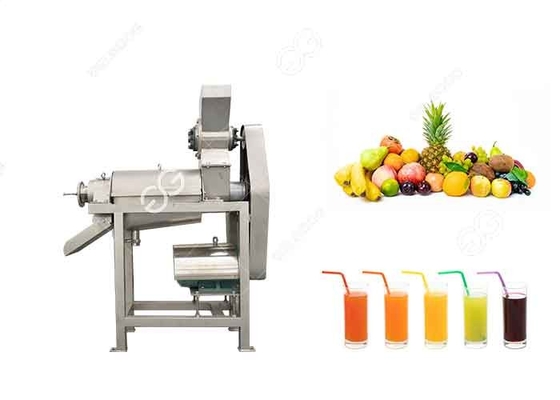 China Industrial Fruit Juice Making Machine , Spiral Squeeze Juice Extractor Machine supplier