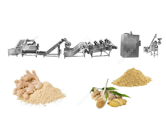 China Hot Sale Ginger Powder Production Line Ginger Processing Business Plan supplier