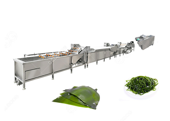China Customizable Kelp Seaweed Cleaning Cutting Machine For Sale Kelp processing plant supplier