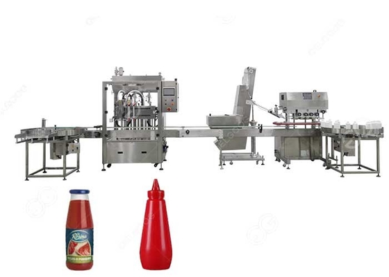 China Small Scale Tomato Sauce Filling Line Tomato Paste Filling Machine supplier