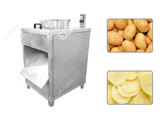 China 300-500kg/H Potato Chips Cutting Machine Potato Chips Making Machine Cost supplier