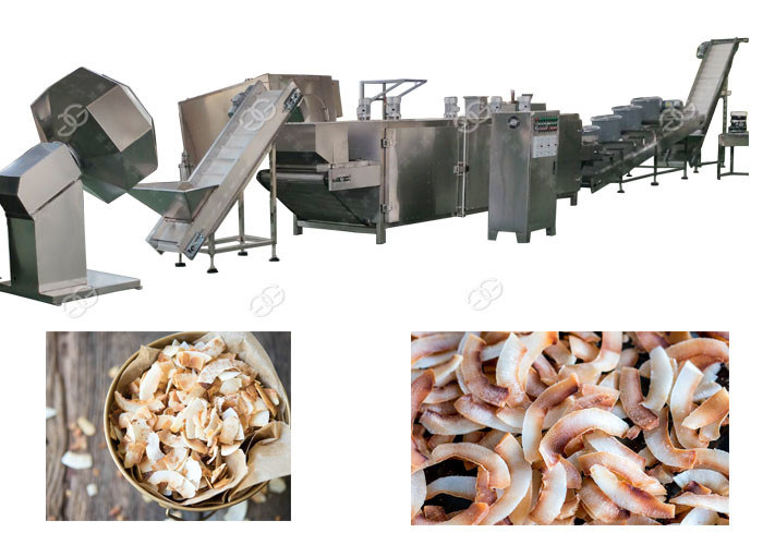 Automatic Coconut Chips Making Machine , Coconut Flakes Making Machine