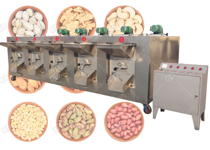 Commercial Nut Roasting Equipment Walnut Nut Pecan Roasting Machine