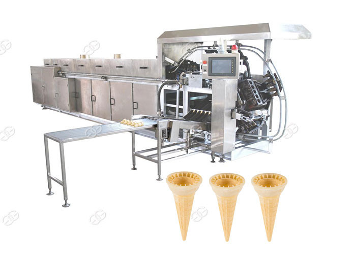 Stainless Steel Wafer Cup Machine , Wafer Cone Making Machine 6250PCS/H