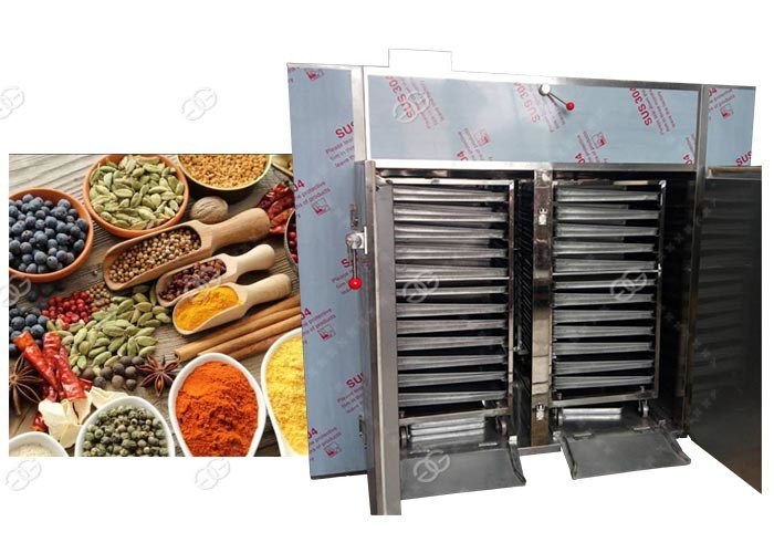 Industrial Herb Chilli Turmeric Spice Dryer Machine 220V / 380V Voltage