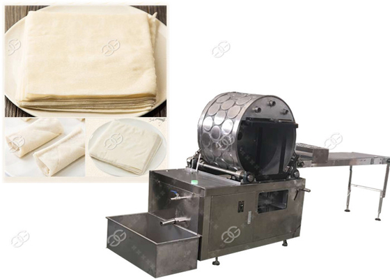 Square Commercial Injera Making Machine , Round  Lumpia Wrapper Maker Machine supplier