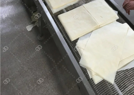 Square Commercial Injera Making Machine , Round  Lumpia Wrapper Maker Machine supplier