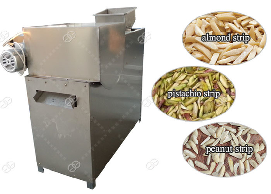 Henan GELGOOG Nut Cutter Machine Stripping Peanut Almond Slivering Machine High Speed supplier