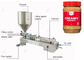 Semi - Automatic Food Packing Machine Peanut Butter Jar Filling Machine supplier