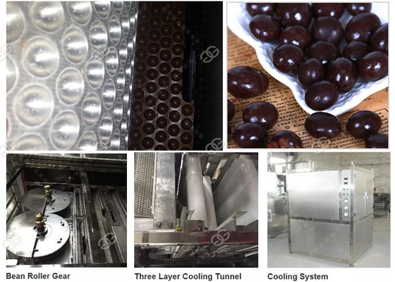 Automatic Chocolate Bean Making Machine Chocolate Ball Forming Machine supplier