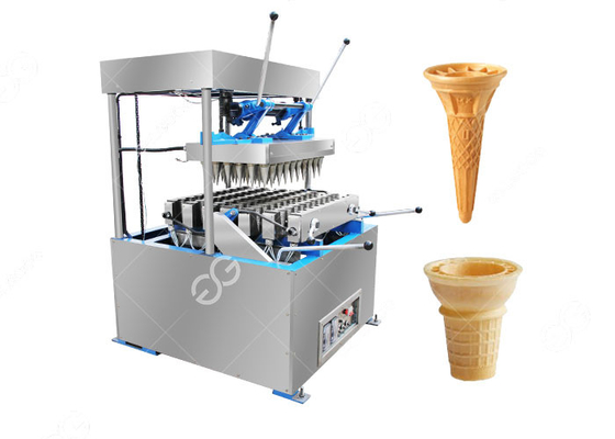 Electric Wafer Ice Cream Cone Maker Machine in Semi Automatic 3000pcs/h Capacity supplier