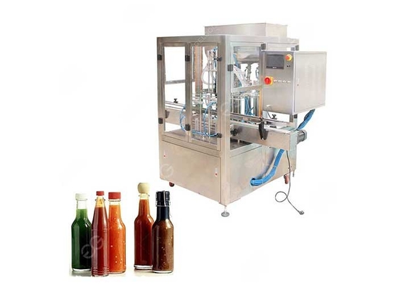 Small Scale Chili Sauce Bottle Filling Machine Hot Sauce Filling Machine supplier