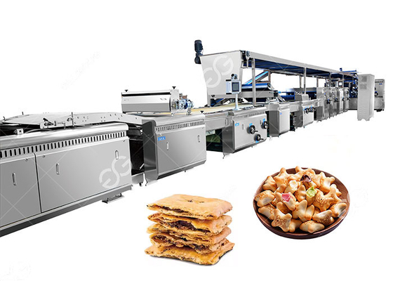 Stainless Steel Biscuit Production Line, Efficient Cracker Making Machine