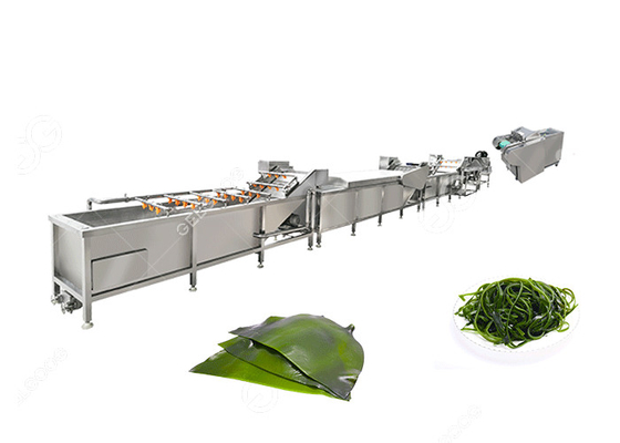 Customizable Kelp Seaweed Cleaning Cutting Machine For Sale Kelp processing plant